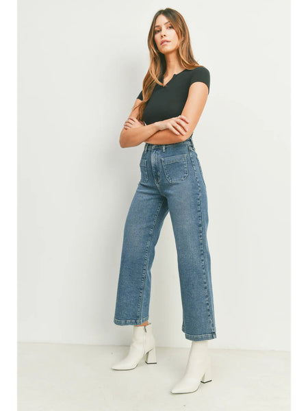 The Patch Pocket Wide Leg