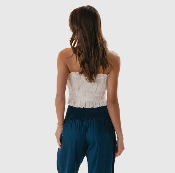 Coastal Tube Top - Cream