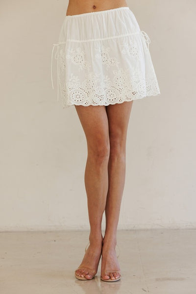 Layla Embroidered Skirt