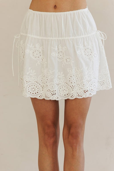 Layla Embroidered Skirt