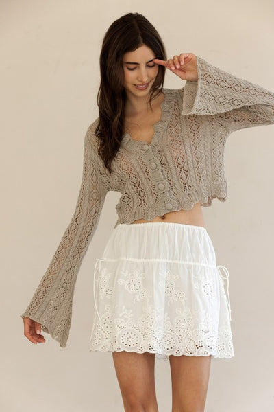 Layla Embroidered Skirt