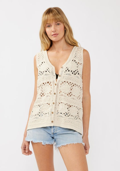Leas Crochet Vest