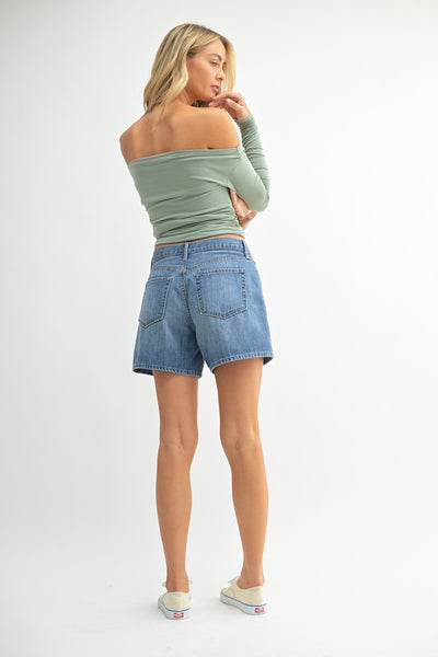 Josie Lightweight Denim Short
