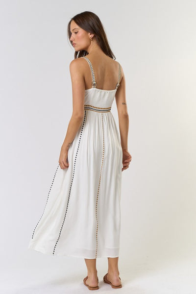 Chloe’s Embroidered Maxi Dress