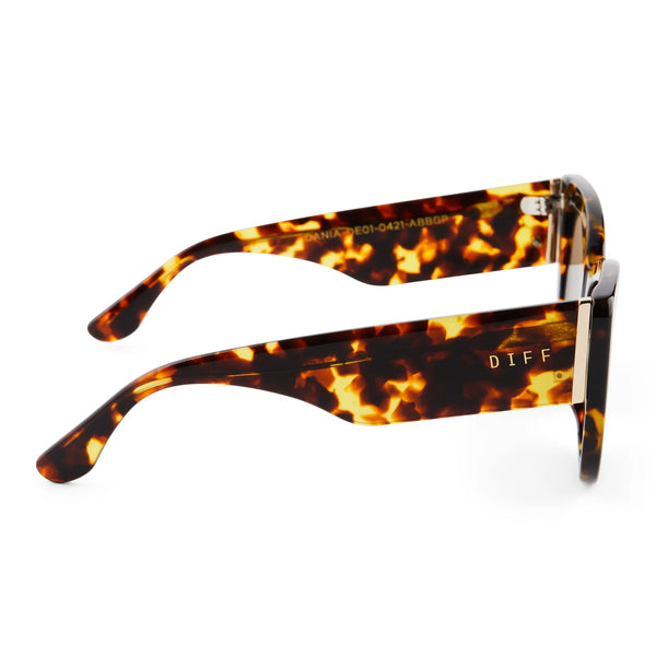 Dania Amber Tortoise Brown Gradient
