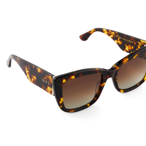 Dania Amber Tortoise Brown Gradient