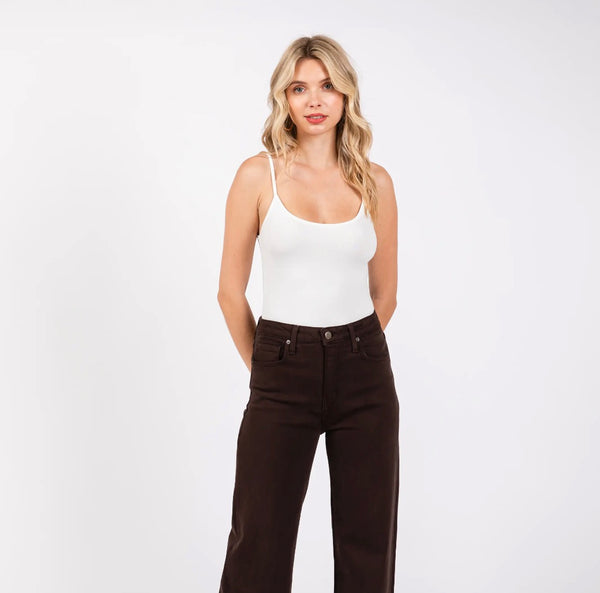 Paola A-Line Wide Scissor Cut Jean
