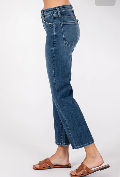 Venice Mid Rise Straight Jean