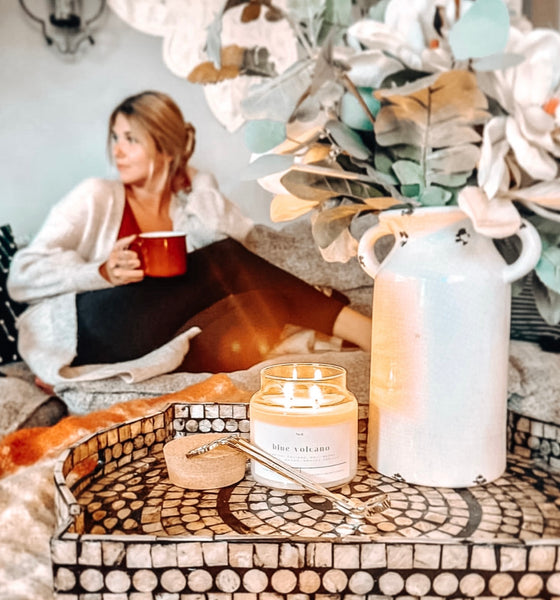 Forget Me Not Candles - Blue Volcano