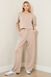 Buttery Soft Crew Neck - Taupe