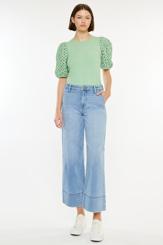 Comfort Stretch Wide Leg