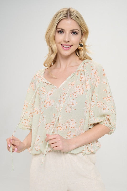 Jae’s Floral Blouse - US Made