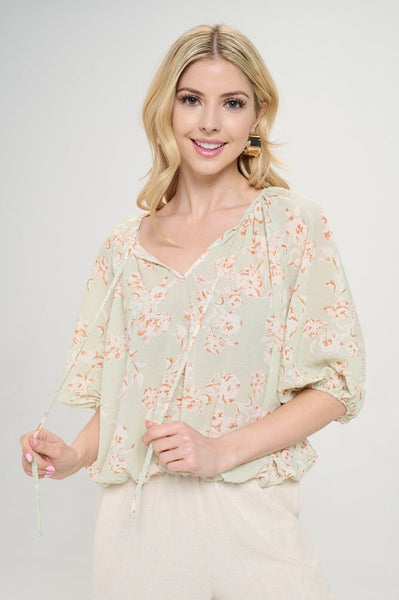 Jae’s Floral Blouse - US Made