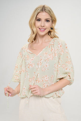 Jae’s Floral Blouse - US Made