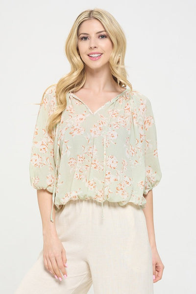 Jae’s Floral Blouse - US Made