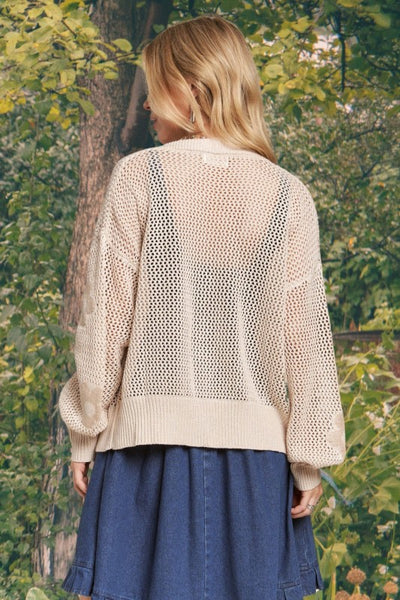 Lightweight Floral Cardigan