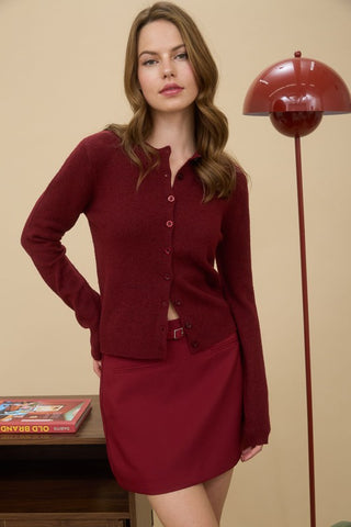 Audrey’s Long Sleeve Button Up Cardigan