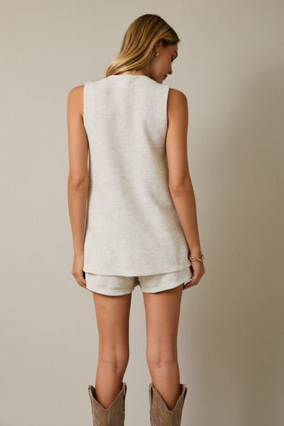 V-Neck Tunic Vest