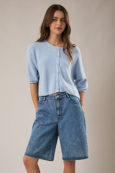 Lea’s Short Sleeve Cardigan