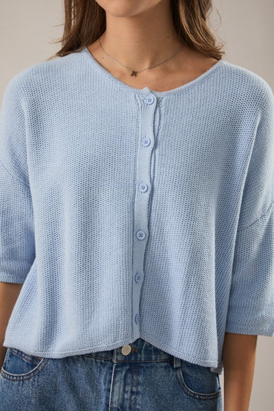 Lea’s Short Sleeve Cardigan