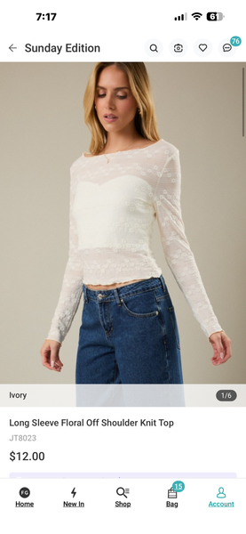 Floral Lace Top