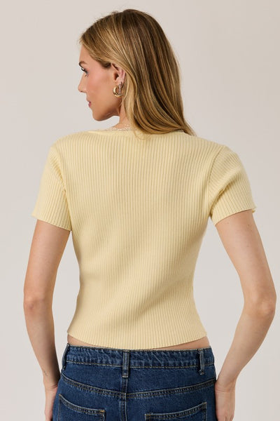 Harlow Cardigan with Lace Detail