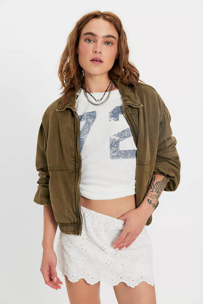 Eyes On You Skort - Color - Ivory