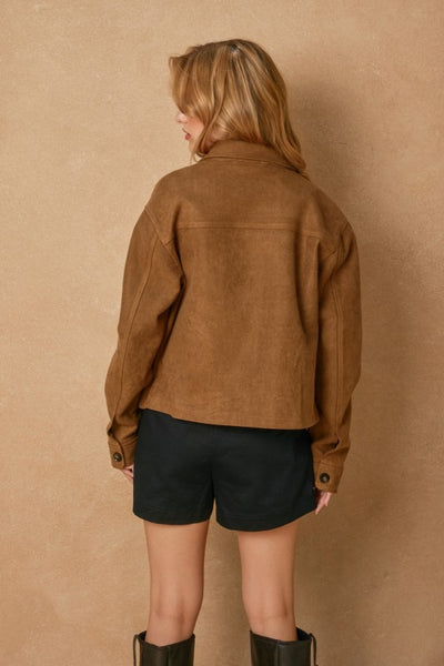 Suede Barn Jacket