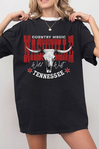 Nashville Oversized Graphic Tshirt