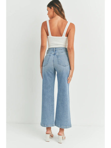 Front Pocket Wide Leg Denim - US Made