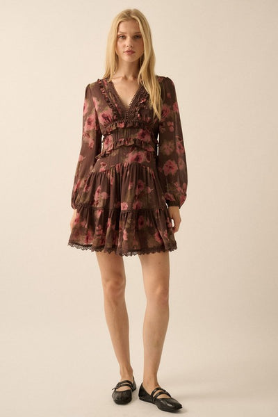 Floral Chiffon Dress