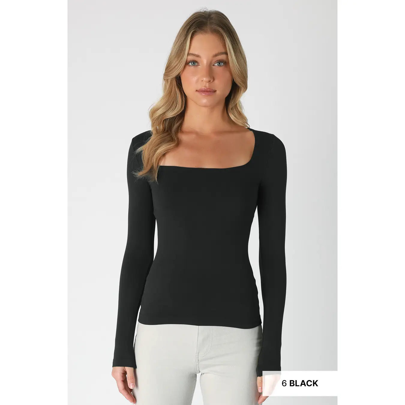 Square Long Sleeve Top - US Made