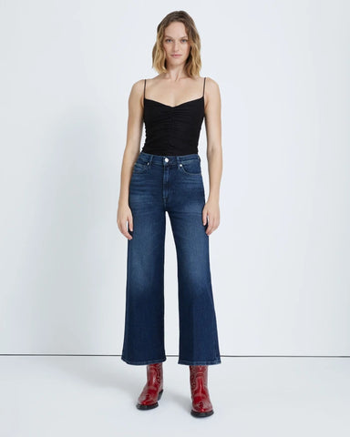 Luxe Vintage Cropped Jo in Blueland